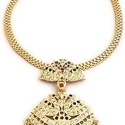 One Gram Micro Gold Plated Addigai Necklace for Women and Girls-image-93