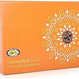 Cycle Pure Naivedya Gold Sambrani Dhoop Cups (Sandalwood), 18 pcs with Holder | Charcoal-Free Havan Cups for Puja, Home & Festivals | Natural Guggal Dhoop for Rituals | Premium Dhoop Cones | Pack of 2-picture-26