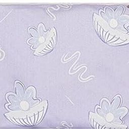Danioo Multipurpose Canvas Makeup Pouch | Toiletry Bag Travel Kit for Women | Cosmetic Bags for Storage | Unisex Travel Kit Bag | Women Makeup Organizer Pouch (Soft Lavender)-image-58