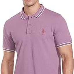 Men's Solid Slim Fit Polo Shirt-image-79