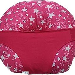 KRADYL KROFT 5in1 Baby Feeding Pillow with 100% Cotton Removable Cover | Breastfeeding Pillow | Nursing Pillow with Belt and Hoop (Peaches N Cream)-image-94