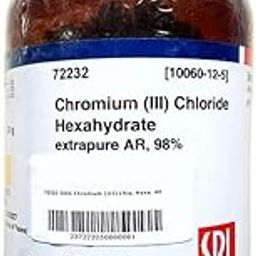 SRL Chromium Chloride Hexahydrate AR Grade, 98%, 500Gm, CAS NO 10060-12-5, Molecular Formula : CrCl3.6H2O, Storage : Room Temperature, Shelf Life : 60 Months for laboratory and industrial use-picture-23