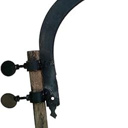 Grass Sickle Cutter Head | Grass Sickle Cutter Head – Razor-Sharp & Durable for Effortless Cutting (Blade Only) den Sickle Tool with Adjustable Handle Clamps, Black Metal Blade, Traditional Design-17
