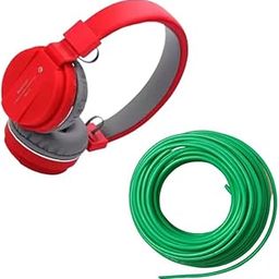 Elevea ( 12 Years Warranty - Comfortable On-Ear Bluetooth Wireless Headphone, Flexible 0.75mm Copper Wire for Home or Domestic Industrial Electric Wiring, Electric Wire-25Mtr (Green Color)-picture-14