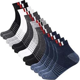 Super Multicolor Cotton Ankle Length Socks for Men – Durable Socks Combo for Running, Gym, and Everyday Wear, Stylish and Comfortable Men’s Socks for Active Lifestyles - Pack of 7 (Model-Super)-image-12