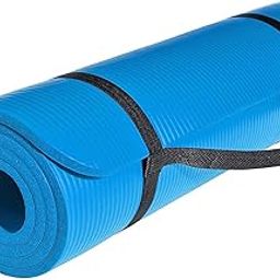 STRAUSS Etra Thick Yoga Mat| Exercise Mat for Yoga,Pilates & Gym| Lightweight & Eco-Friendly Material | Yoga Mat for Women and Men |Ideal for Home Gym Workout |Includes Carry Strap | 13MM,(Red)-image-77