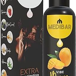 Personal Lubricant Gel For Men and Women Premium Flavour - Water Based Lube - Skin Friendly, Silicone and Paraben Free - No Side Effects (100 ml (Pack of 2), Mango)-14
