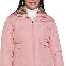 Women's Faux Fur Regular Puffer Jacket-picture-28