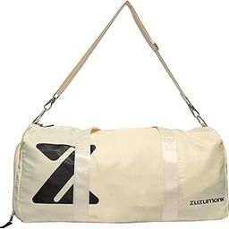 The Zuzumonk Gym Bag (Stone Ivory)| 33 litres| Best Gym Bag for Men and Women| Sports Bag with Seperate Shoe Compartment| Duffle Bag for Sports and Travel| Adjustable Shoulder Strap| Water Repellent|-image-9