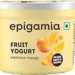 Epigamia Fruit Yogurt Mango, 75g |50% Offer Pack-image-58