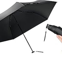 Small Umbrella for Women & Men – Compact Umbrella 5 Fold Travel Pocket Umbrella, UV Blocker UPF50+ Sturdy Mini Umbrella for Women-17