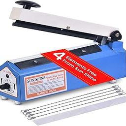 SUN SHINE Sealing Machine 16 inch 400mm Heat Press Sealing Machine for Plastic Packaging Food Vacuum Packing Machine Plastic Sealer Machine Bags sealer-image-96