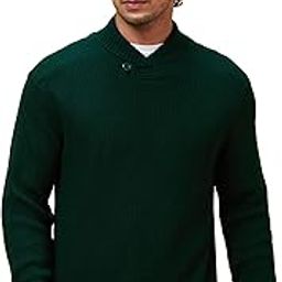 Men Green Solid Casual Pullover Sweater-picture-10