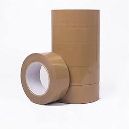 Packaging Brown Tape - 48MM x 50 Meter| Pack of 6 | for Packaging, Decorating and DIY works-image-85