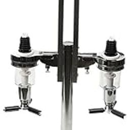 2 Bottle Drink Liquor Dispenser Stand Aluminum Alloy Nozzle Drinkware Set-picture-18