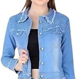 Women's Classic Denim Jacket – Stylish Button-Down Jean Jacket with Pockets | Casual Slim Fit Outerwear for All Seasons_DenimJacket_D2_-image-81