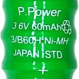 MICROUSB Compatible with P Power 3.6V 60mAh Ni-MH Recharable Battery(Pack of 1)-29