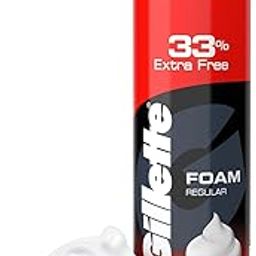Gillette Classic Regular Pre Shave Foam, 418g with 33% Extra Free-23