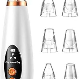 Zorzel New Blackhead Remover Vacuum Professional Pore Vacuum Cleaner Acne Comedone Extractor USB Rechargeable LED display 3 modes 6 replaceable probes for Facial Skin Treatment-image-11