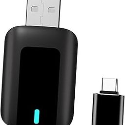 ATORSE 2 in 1 Wired to Wireless Adapter Dongle Auto Connect Compact with USB Type C-25