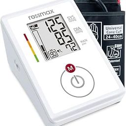 Rossmax CH155 Swiss Design Automatic Digital Blood Pressure BP Monitoring Machine with Real Fuzzy Technology (White)-21