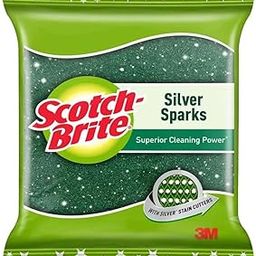 Scotch Brite Silver Sparks 7cm x 10 cm- Pack of 15-image-67