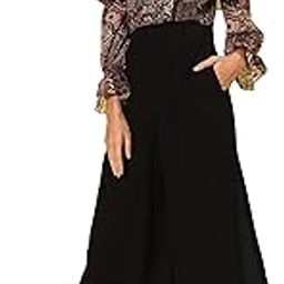 Women's Multicoloured-Base-Black Off-Shoulder Ruffled Sleeve Animal Print Frilled Regular Jumpsuit-picture-49