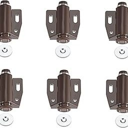 RAB Magnet Catcher for Drawer, Door, Window, Kitchen Cupboard (Glass Catcher Push Pull, Color- Brown, Single, Pack of 6 PCS)-image-72