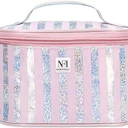 NFI essentials Small Stylish Makeup Organizer for Traveling Cosmetic Pouch for Girls Make up Pouch for Women Ladies-image-90
