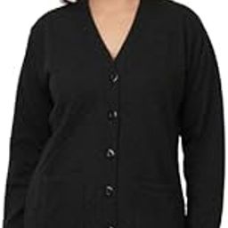 Women's Woolen V-Neck Cardigan - Heavy Daffodil Fabric Winter Wear Acropolly Yarn Cardigan for Women with Front Pockets-image-25