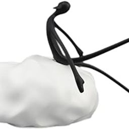 MERISHOPP People Statue Creative Modern Home Decor for Housewarming Living Room Office Abstract|Home & Garden|Home D?©cor|Figurines-image-4