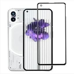 Dashmesh Shopping Tempered Glass Screen Protector for Nothing Phone 1 (Black) Edge to Edge Full Screen Coverage Premium Military-Grade-image-56