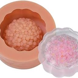 YellowCult™ 3D Soap Silicone Mould for Art & Craft, DIY, Resin Art, Handles, Soap, Chocolates, Candies, Ice Cubes, Candles Making Supplies [Hyrdrangea Flower Soap Mould]-image-37