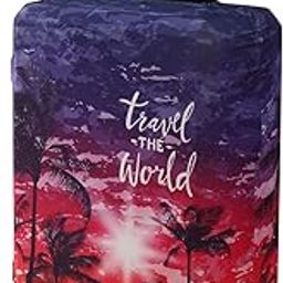 180gsm Durable and Washable Suitcase Covers for Trolley Suitcase, Medium (23-24inch), Gradient Beach Vibes (NEW-5184-D4)-image-10