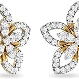 The Umberto 18KT Yellow Gold and Solitaire Stud Earrings for Women-image-15