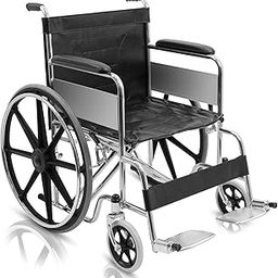 KosmoCare Dura Heavy Duty Foldable Wheelchair for Heavy Patients (Regular)-image-64