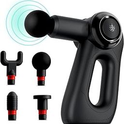 CULT Nitro, Full Body Professional Gun Massager, BLDC Motor, Rotatable Arm, QuietMotion Tech, 4 Interchangeable heads, 5 Speed levels, Silicone head, premium bag.-image-82