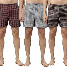 V Men's Cotton Boxers (Pack of 3), Multicolour-image-52