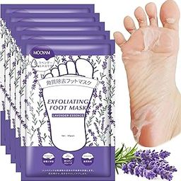 Foot Peel Masks 1 Pairs, Exfoliator Peel Off Calluses, Dead Skin, Dry, Cracked Feet, Callus Remover, SPA, Peeling Exfoliating for Baby Soft Skin, Women and Men, Made with Lavender Extract-image-44