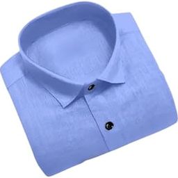 Men's Cotton Regular Fit Casual Shirt, Plain-image-65