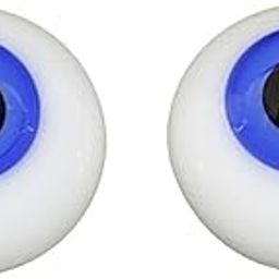 Fashion My Day 10x6mm Doll Eyeballs Round Glass Eyes for DIY Doll Making Crafts Blue | Full Size, SD | Dollfie & BJDs | by Brand, Company, Character | Dolls-image-11