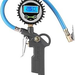 Murcy Digital Air Tire Inflator Gun with Digital Display, 200 PSI Pressure Gauge, Hose & Connect Plug for Cars, Bikes & Motors-picture-30