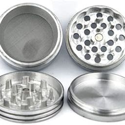 Aum Shakti Creation Metal Crusher Herb Grinder (Pack of 1) (63 mm)-image-7