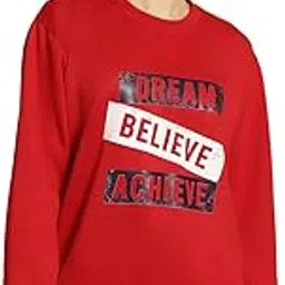 mack jonney Printed Round Neck Cotton Fleece Sweatshirt for Women-MACK32471-picture-0