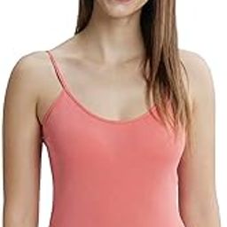 1487 Women's Super Combed Cotton Rib Camisole with Adjustable Straps and Stay Fresh Treatment-image-15