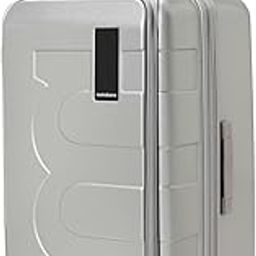The Em Access Trunk - Check in Luggage | Expandable Polycarbonate 8 Wheel Trolley Hardsided Suitcase with Built in TSA Lock Travel Luggage (Seize The Grey)-image-97