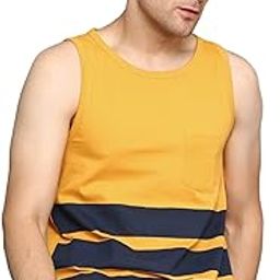 Men's Cotton Regular Fit Sleeveless T-Shirt-image-83