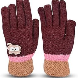 Women's Winter Woollen Gloves For Cold Weather (SGD-13250955-60)-image-88