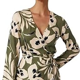 Women Aarmy Printed Crop Top with Balt | Top for Women | Crop Top for Women | Women Top | Women Crop Top | Women top Crop Type | Women Crop | Printed Crop Top for Woman - FN109T-P-image-3