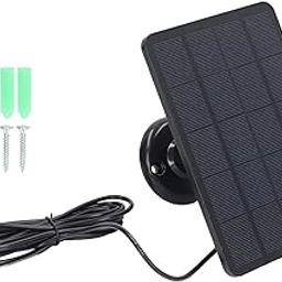 Solar Panel Charger, 10W Broad Utility High Efficiency Solar Panel ABS Monocrystalline Silicon Continuous Charging for Light (Black)-15